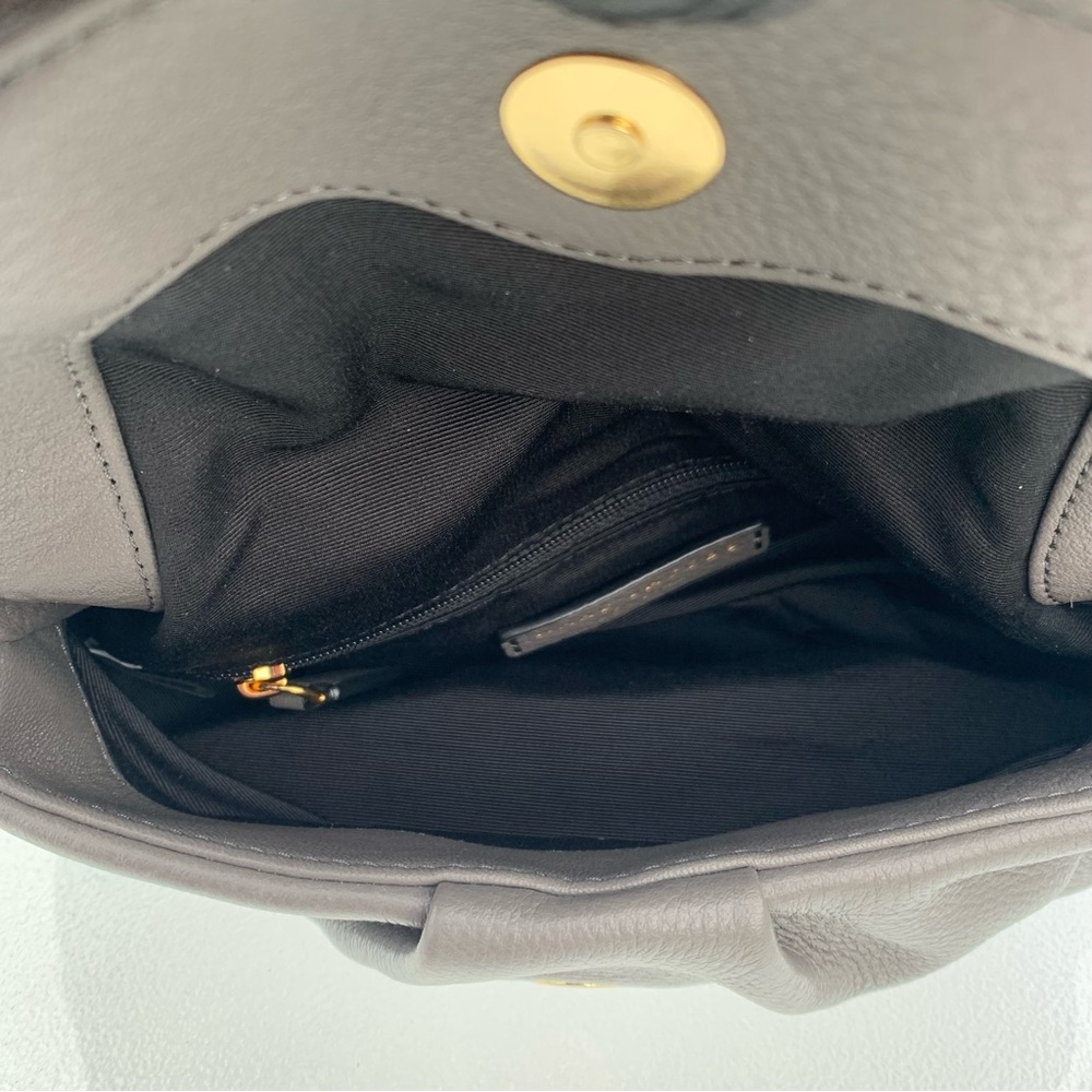 MARC JACOBS Gray Leather Crossbody Bag - Picture 5 of 11